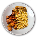 Chicken Pakora & Chips 