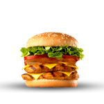 Double Chicken Burger  Single 