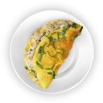 Western Chicken Omelette 